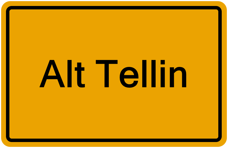 Handelsregisterauszug Alt Tellin